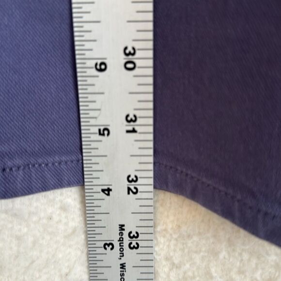 J Crew 484 Slim-fit garment-dyed five-pocket pant Mens Size 30 x 32 Navy Blue - Picture 8 of 8